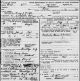 Mary J. Moore - Death Certificate