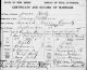 Jennie Featherston, James Reilly - Marriage Certificate