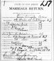 Carrie Featherston, James L. Lorden - Marriage Record Carrie Featherston, James L. Lorden - Marriage Record