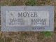 Daniel Moyer, Hannah Carter - Headstone