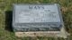 Mays Family - Headstone